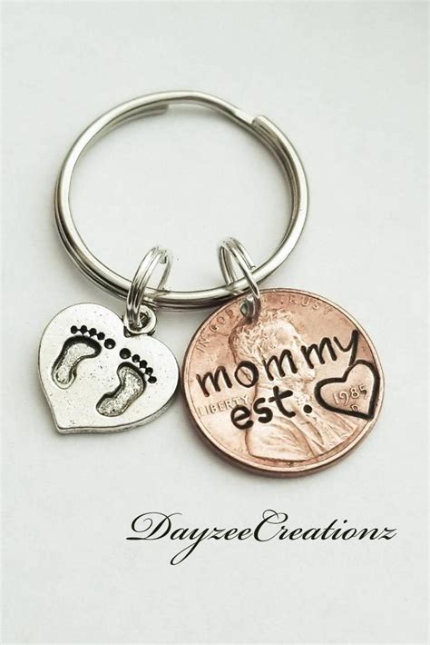 Check spelling or type a new query. Personalized Mommy Penny Keychain New mommy Mother's Day ...