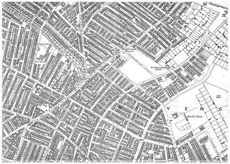 Nottingham Map Nottinghamshire Old Maps