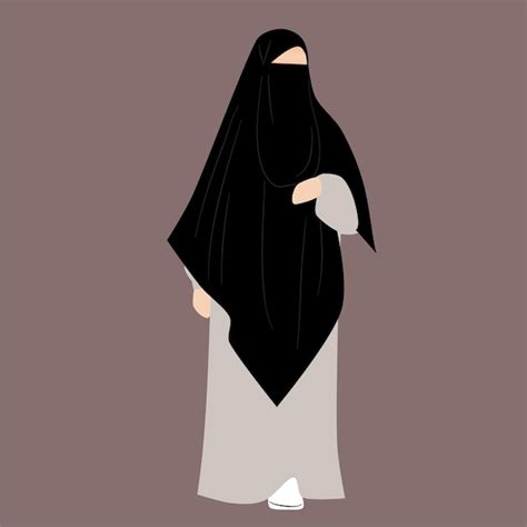 Premium Vector Muslim Woman Illustration