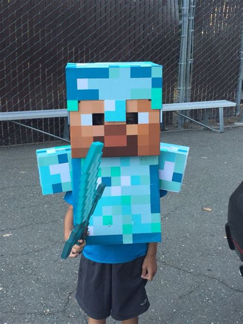 Minecraft Diamond Steve Costume 2015 Minecraft Costumes Minecraft