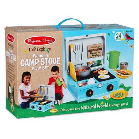 Melissa And Doug Lets Explore Thrill Of The Grill Camp Stove Play Set