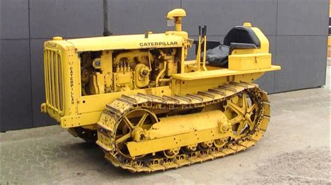 Old Idling Caterpillar D2 Tractor Walkaround Youtube