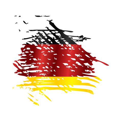 Gambar Bendera Nasional Jerman Jerman Poster Jerman Png Dan Vektor Dengan Background