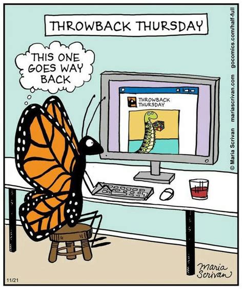 Sharing Old Pictures On A Throwback Thursday Thursday Humor Social