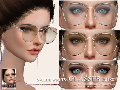 Glasses 5 Swatches Hope You Like Thank You Found In Tsr Category