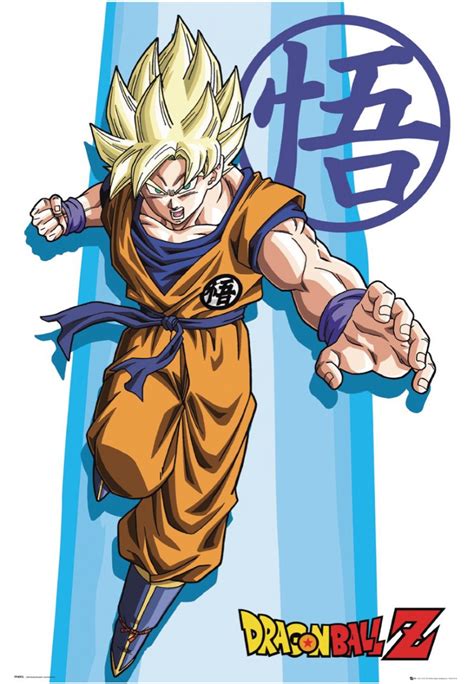 Dragon Ball Z Ss Goku Poster Impericon Uk