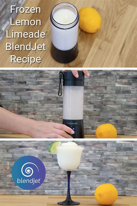 Meet Blendjet® The Next Gen Blender Recipe Frozen Lemon Blender