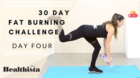 30 Day Fat Burning Home Workout Challenge Day Four Youtube