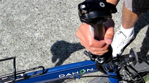 Stem is a common abbreviation for four closely connected areas of study: Dahon Folding Bicycle Stem Modification - YouTube