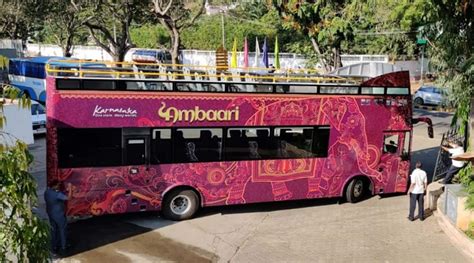 Karnataka Open Roof Tourist Bus Service To Resume From September 4 In