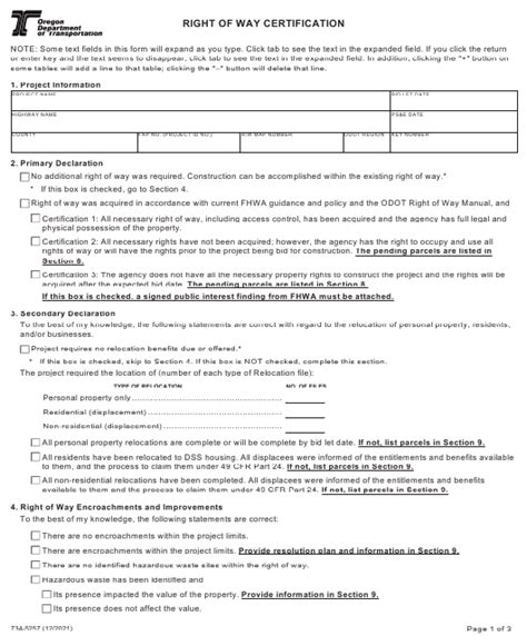 Form 734 5257 Fill Out Sign Online And Download Fillable Pdf Oregon