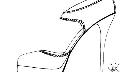 Hafizs Fashion Sketching High Heels Sketches