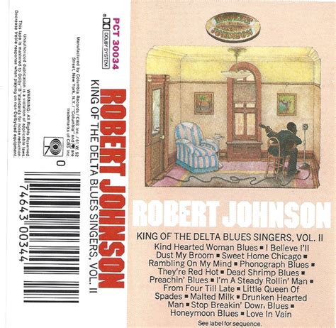 Robert Johnsonking Of The Delta Blues Singers Vol 2 Millpond