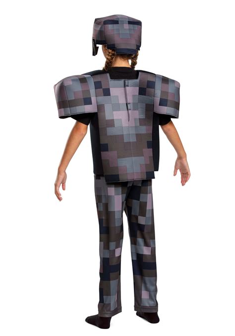 Kids Minecraft Netherite Armor Deluxe Costume 6498 Picclick