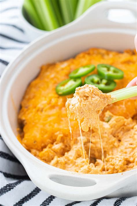 Baked Keto Buffalo Chicken Dip Keto In Pearls