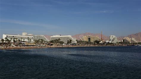 Red Sea In Eilat Israel Editorial Stock Photo Image Of Relax 104789913