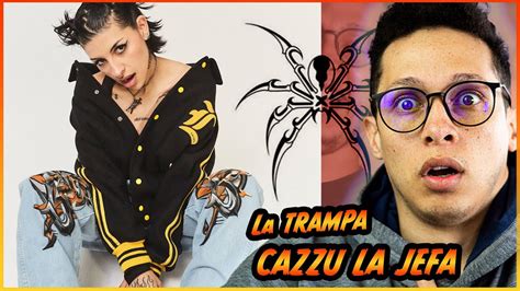 Reaccion Cazzu La Trampa Official Visualizer Nena Trampa Youtube