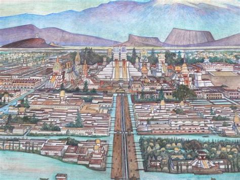 Tenochtitlan City Layout