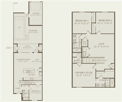All floor plans, renderings and other images on the plan collection are property of their respective designers and may not be copied or reproduced in any fashion without written consent. Pulte Townhome Floor Plans