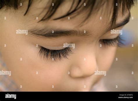 Boy With Long Eyelashes Hi Res Stock Photography And Images Alamy