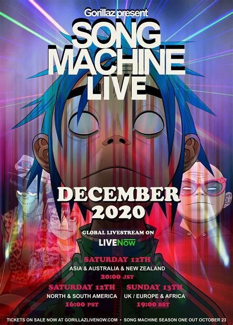 Gorillaz To Debut Song Machine Live For First Time With Virtual Gigs