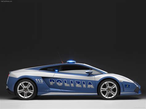 Blue Cars Police Lamborghini Gallardo Wallpapers Hd Desktop And