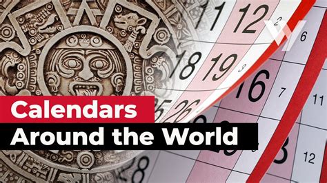 Calendars Around The World Youtube