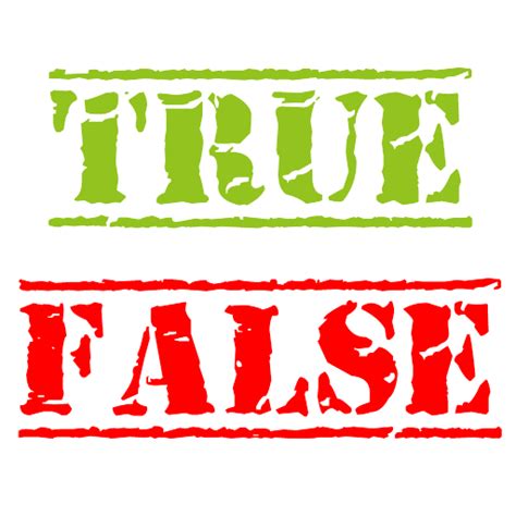 Collection Of True And False Png Pluspng