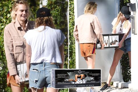 Cara Delevingne And Ashley Benson Take £400 Sandm Sex Bench Into Their La Home