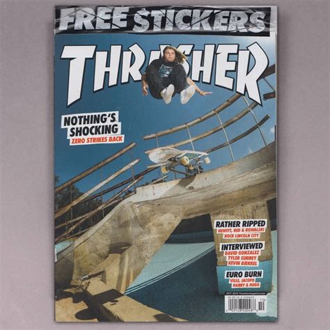 Thrasher October 2019 Issue 471 Accessories From Native Skate Store Uk