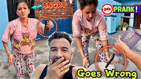 Irritating Prank On Wife For Hours Priya Got Super Angry Jeet Thakur Pranks