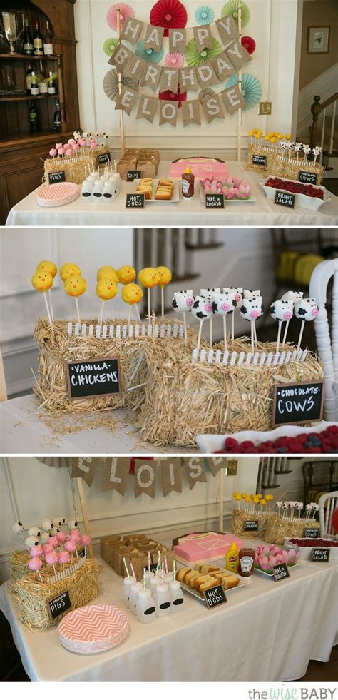 Click here for more details on petting zoo/pony rides.) you select from the above theme parties. Eloise's Petting Zoo Birthday Party (The Wise Baby ...
