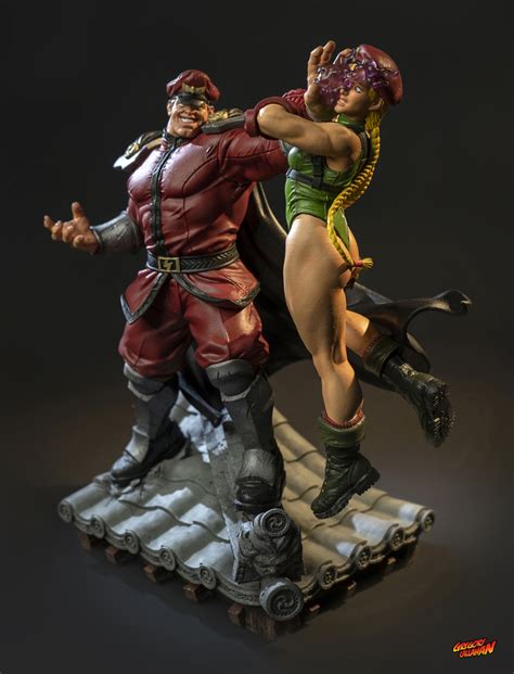 Mbison Vs Cammy Zbrushcentral Street Fighter Characters Street