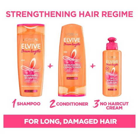 Loreal Elvive Dream Lengths Long Hair Shampoo 500ml Cv Britannialk