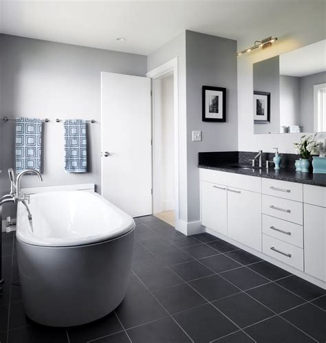 Black White And Grey Bathroom Decor