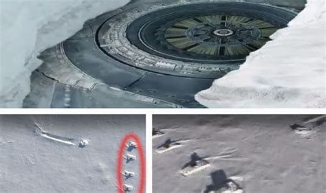 Antarctic Ufo Mystery Deepens After Researchers Find Tanks Guarding
