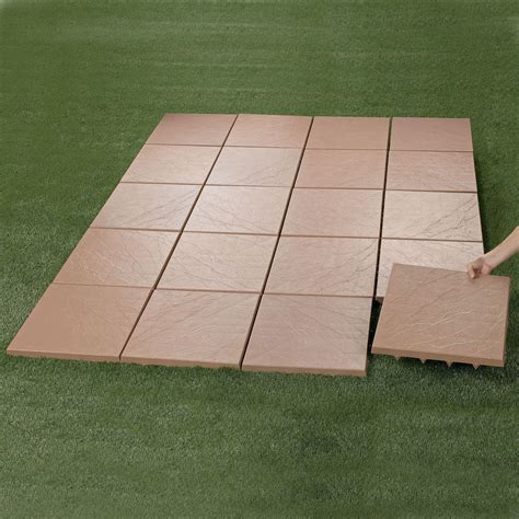Patio Tiles Plus Size Onestopplus Cheap Patio Floor Ideas Patio