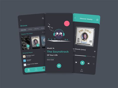 The Soundtrack Music Player By Yosafat Hadiputra On Dribbble