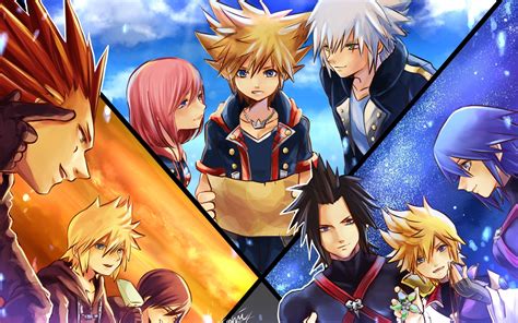 Download 2560x1600 Kingdom Hearts Series Ventus Terra Aqua Kairi