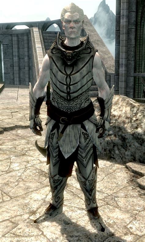 Resultado De Imagem Para Skyrim Snow Elf Armor Snow Elf Elder