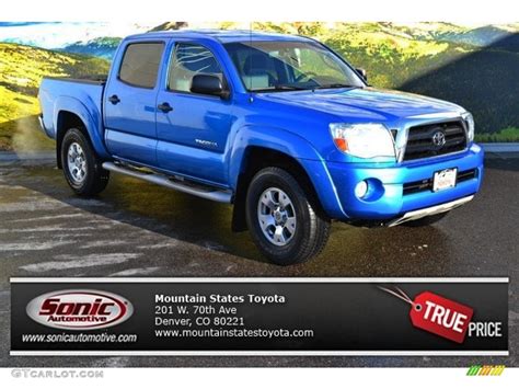2007 Speedway Blue Pearl Toyota Tacoma V6 Trd Double Cab 4x4 90017065