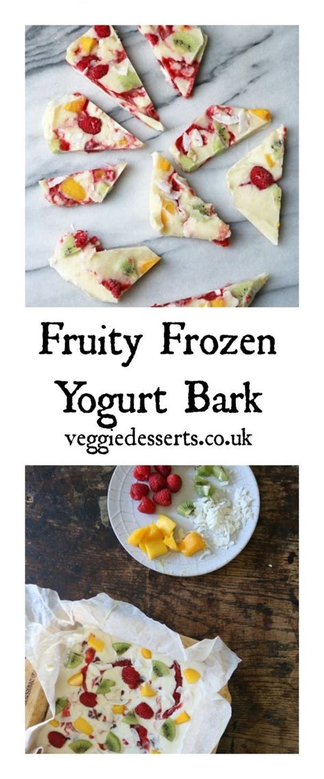 Stock up on these frozen ingredients and meals while you're on lockdown during the coronavirus pandemic. Fruity Frozen Yogurt Bark | Recipe | Frozen yogurt, Food recipes, Dessert blog