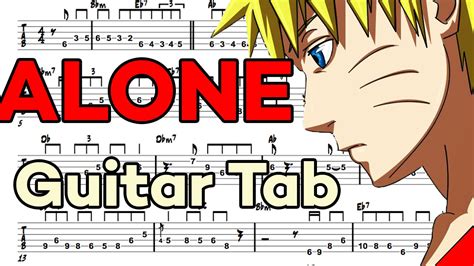 Learn How To Play Alone Fingerstyle Acoustic Guitar Lesson Tabsnaruto