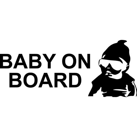 Stickers Bébé à Bord Baby On Board