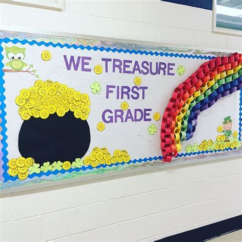 We Treasure First Grade Bulletin Board By Ks Classroom Kreations
