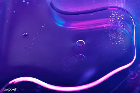 Vibrant Neon Purple Liquid Background Free Image By