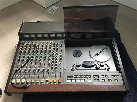Tascam 388 8 Channel Mixer With 14 8 Track Reel To Reel Reverb