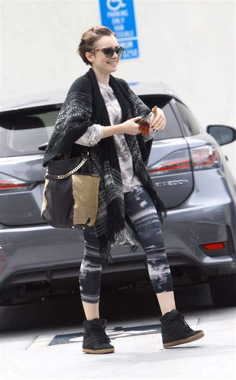 Lily Collins Leaves A Gym In West Hollywood 05152015 Hawtcelebs