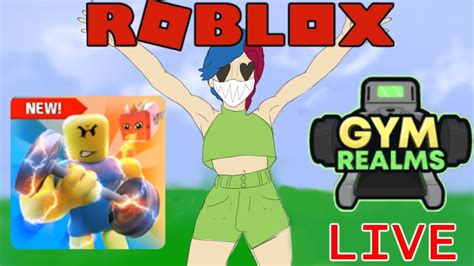 Gym Realms Live Roblox Youtube