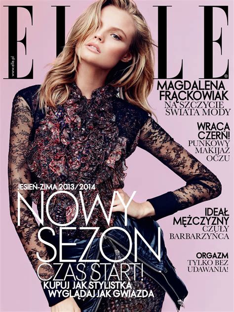 Magdalena Frackowiak For Elle Poland September 2013